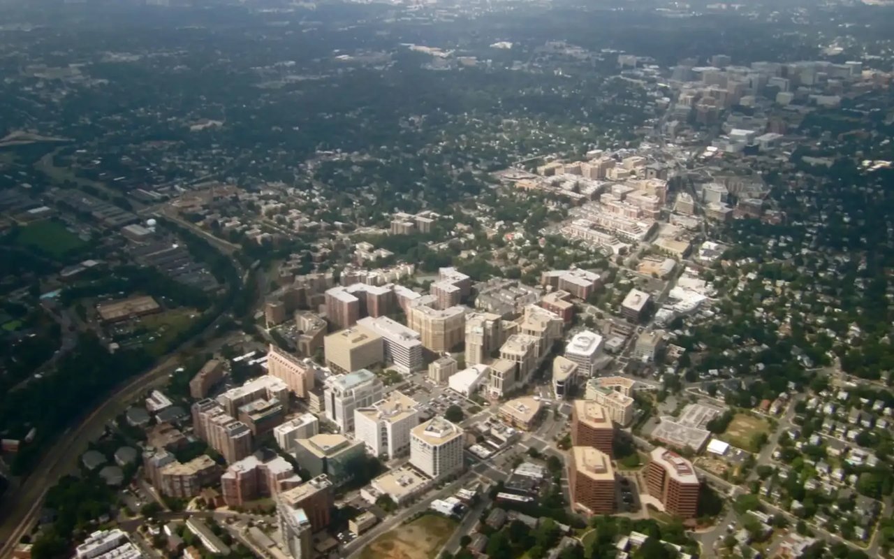 Incredible Aerial Footage Of Arlington VA