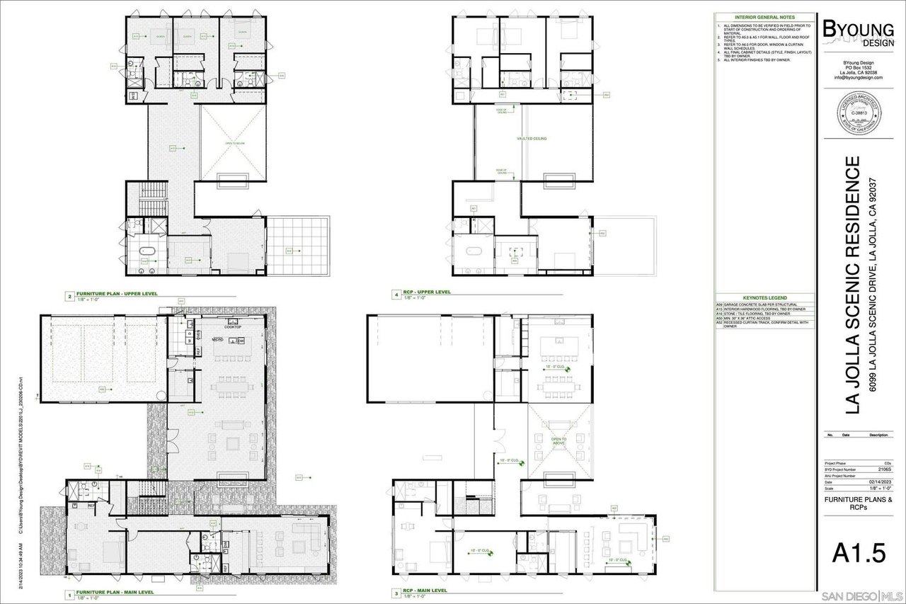 6099 La Jolla Scenic Dr South flor plans image