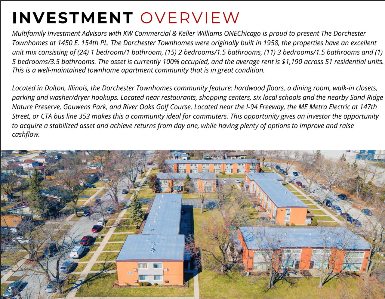 51 Units Dorchester Townhome Apartments