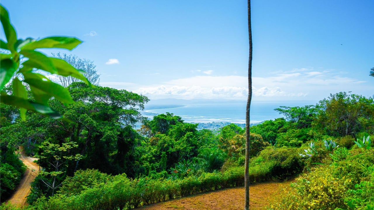 Flat Ocean View Building Lot, Ojochal, Puntarenas