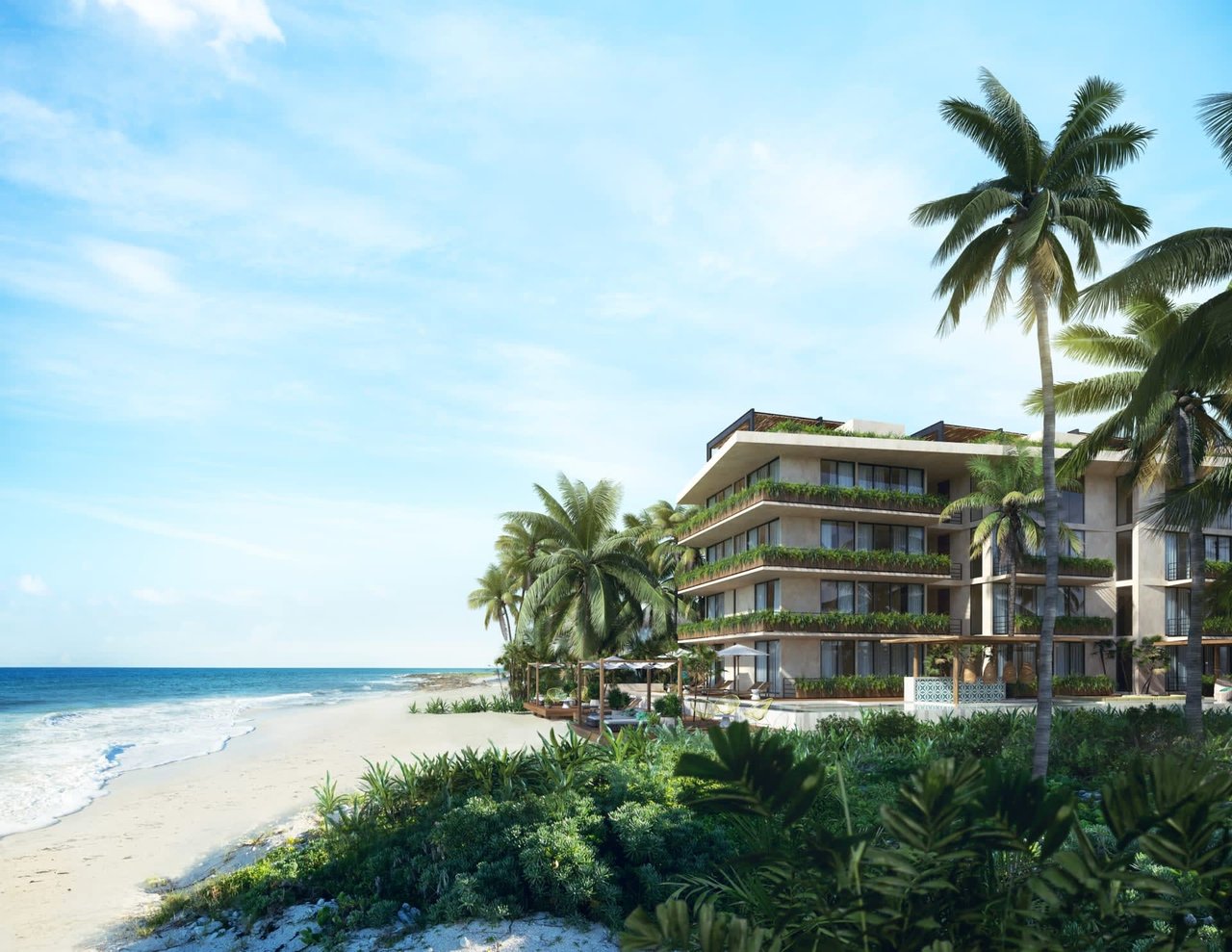 BRAND NEW STRIKING OCEANFRONT PENTHOUSE