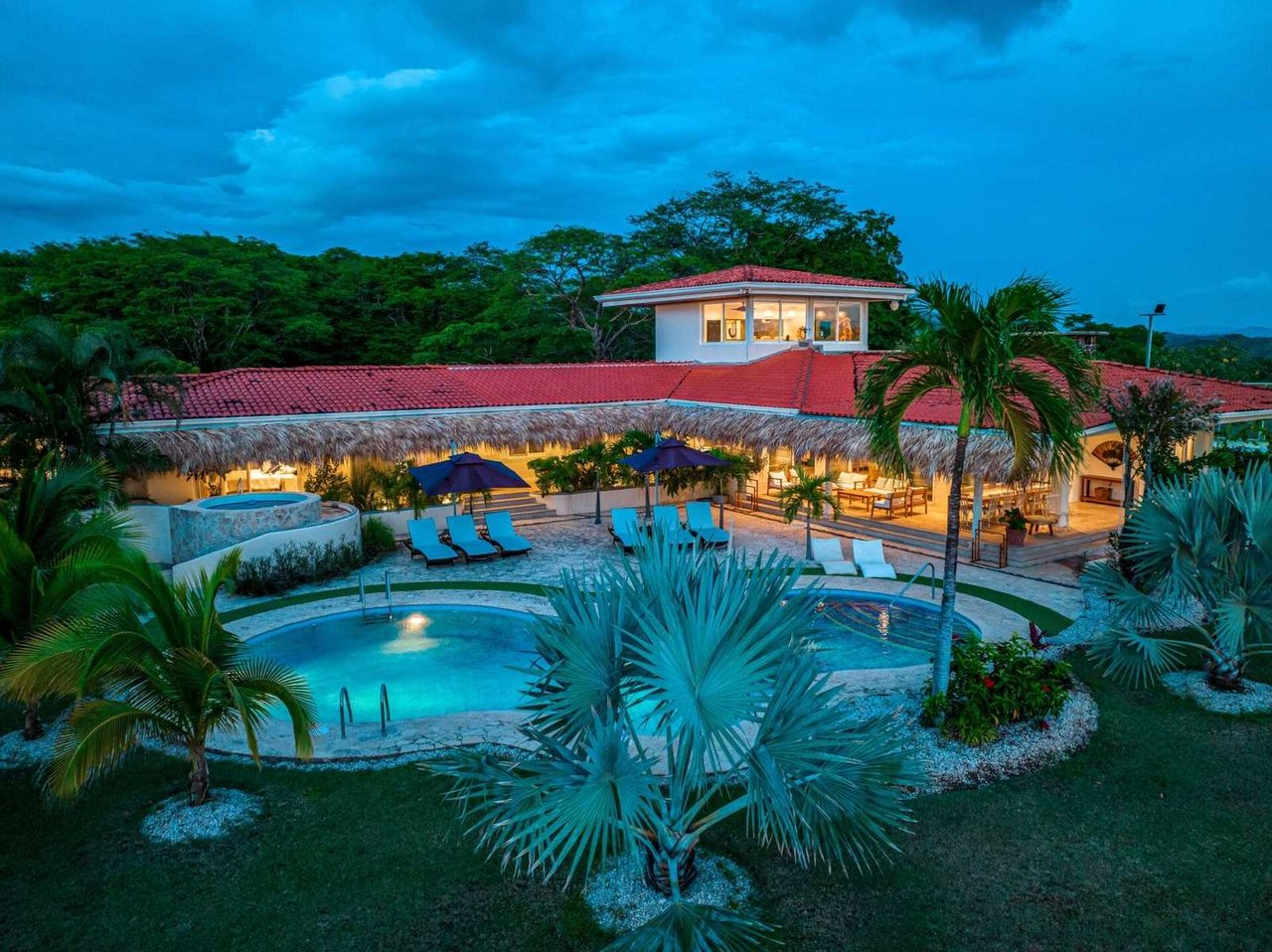 Tennis Court Ocean View Villa, Tamarindo, Guanacaste