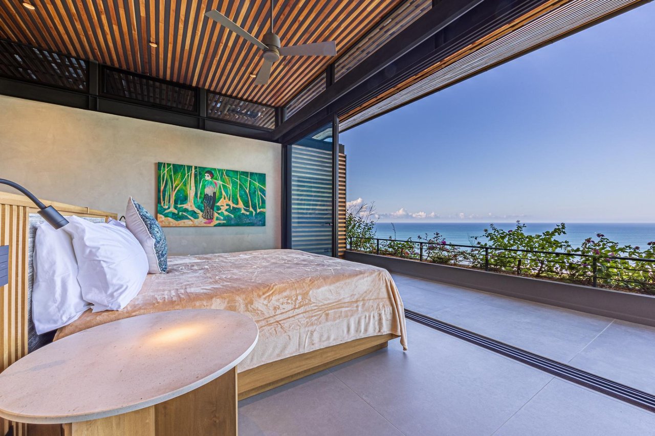 Designer Tropical Ocean View Home, Dominical, Puntarenas