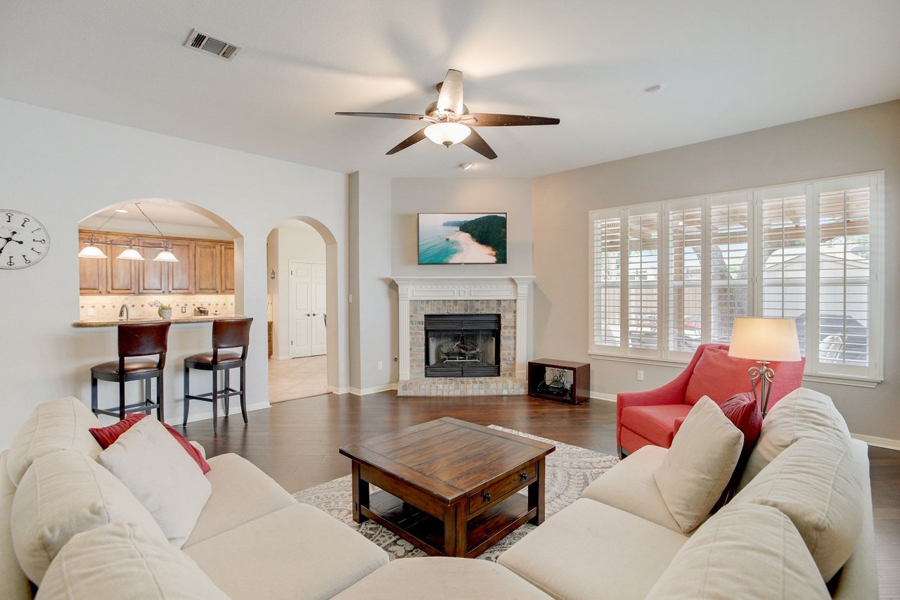 Captivating Cul-de-Sac Home in River Place with Upgrades & Sparkling Pool/Spa!