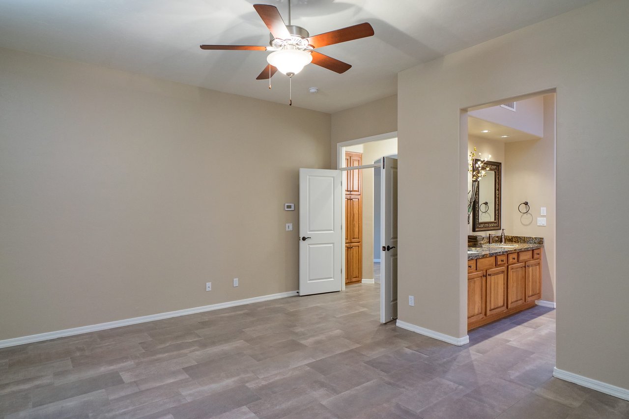 Situated in the gated Fairfield Bonita Ridge community