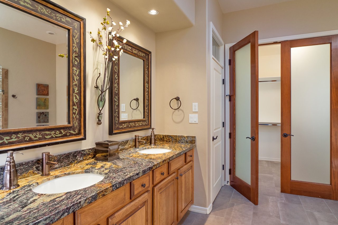 Situated in the gated Fairfield Bonita Ridge community