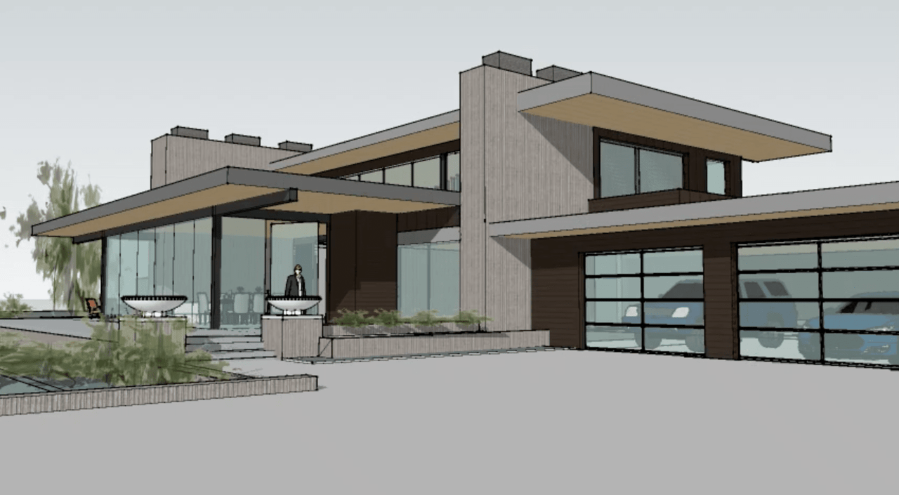 Architect Rendering for Home in Neahkahnie