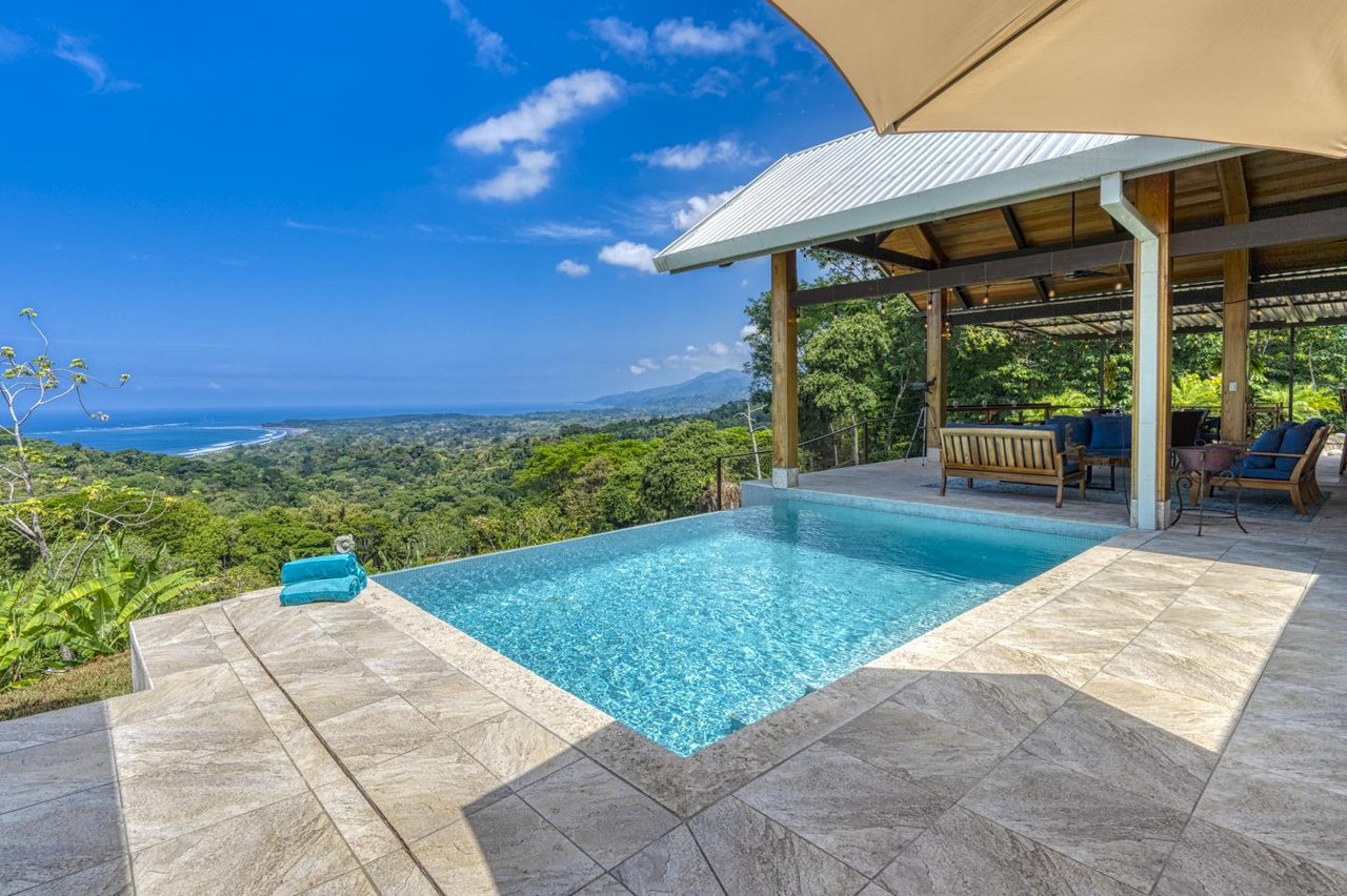 Hill Top Luxury Home with Outstanding Ocean Views