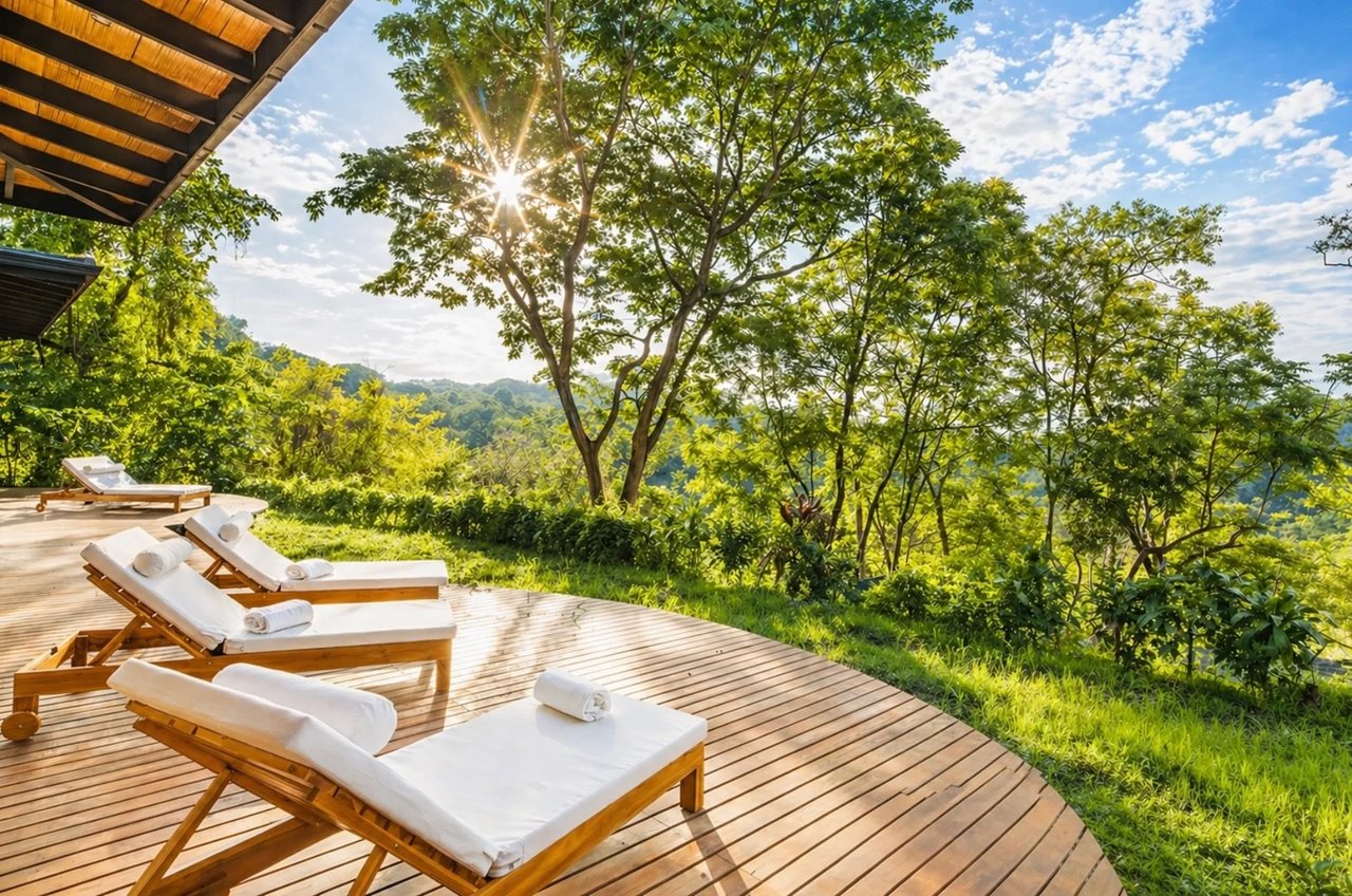 Balinese Tropical Ocean Villa, Santa Teresa, Puntarenas