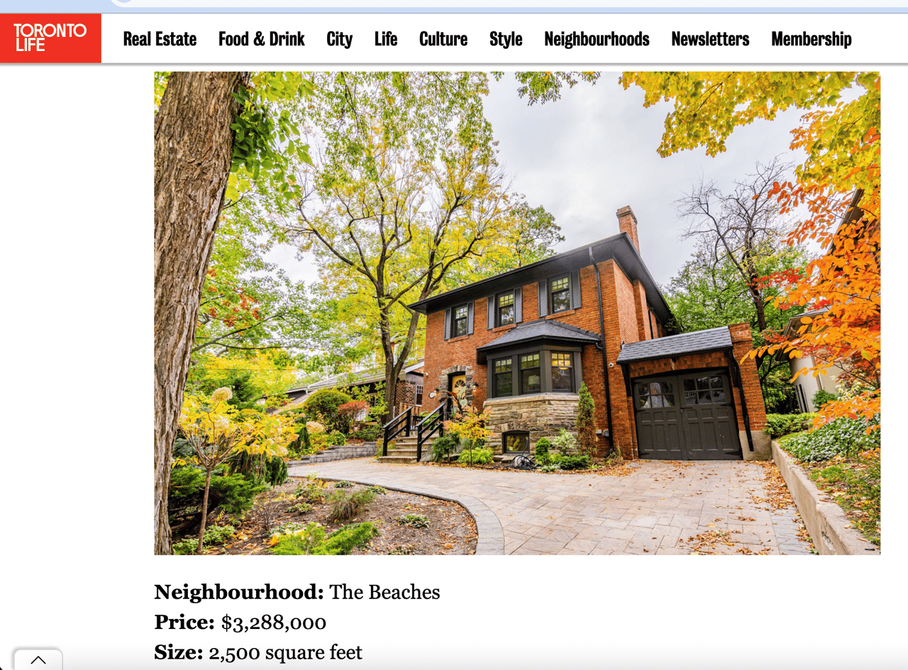 We Sold Toronto Life's Home of the Week (Before the Article Was Even Published!)