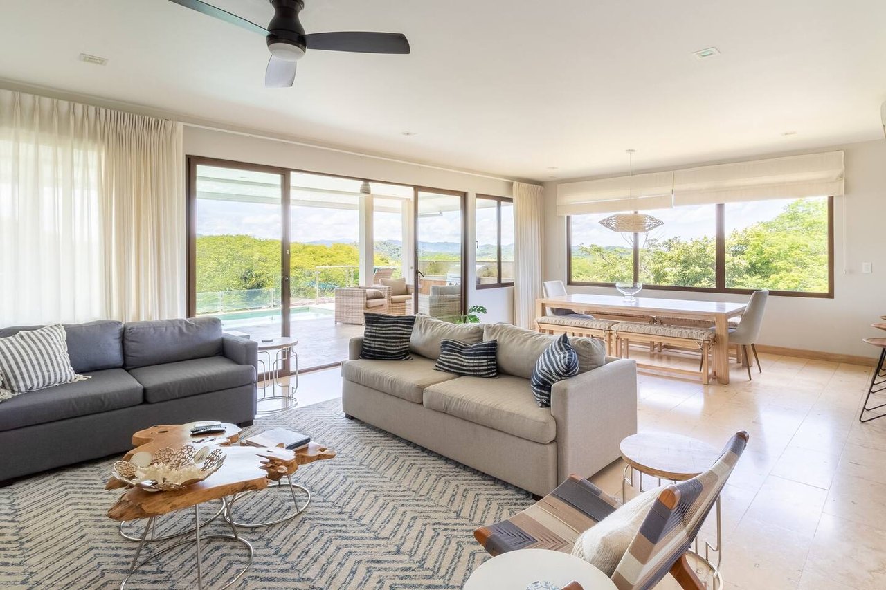 Coastal Hilltop Ocean View Home, Tamarindo, Guanacaste