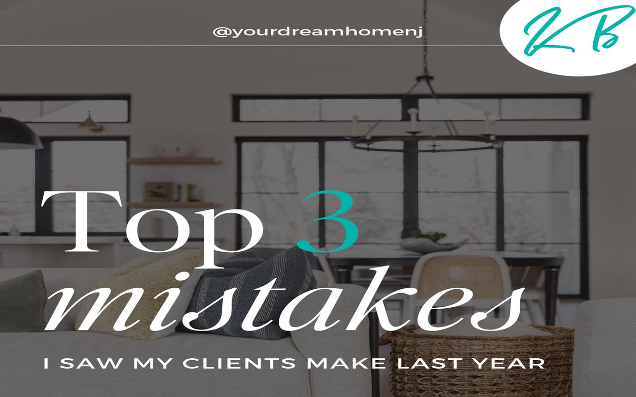 Top 3 Mistakes I Saw My Clients Make Last Year