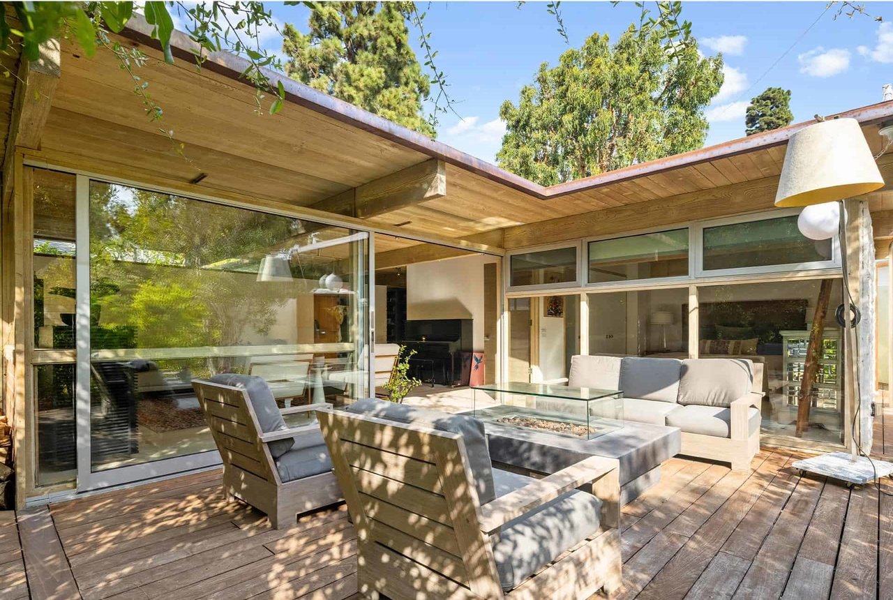 A Santa Monica Mid-Century by a Late Actor Turned Architect Lists for $3.15 Million