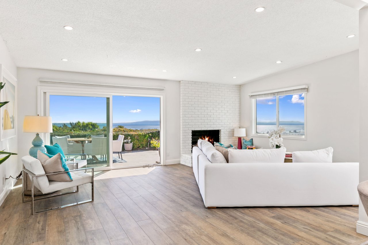 3636 Oceanhill Way, ocean view from living room