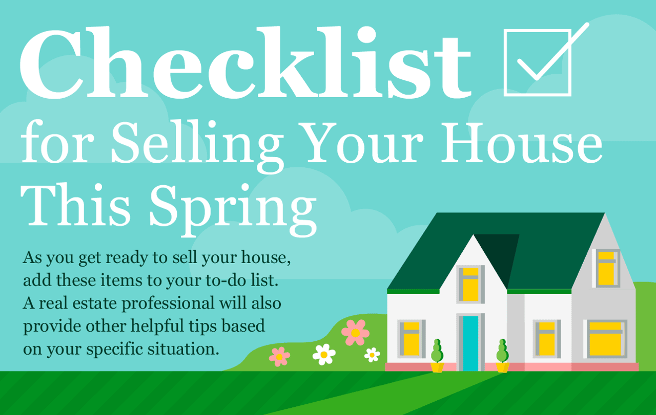 Checklist for Selling Your House This Spring