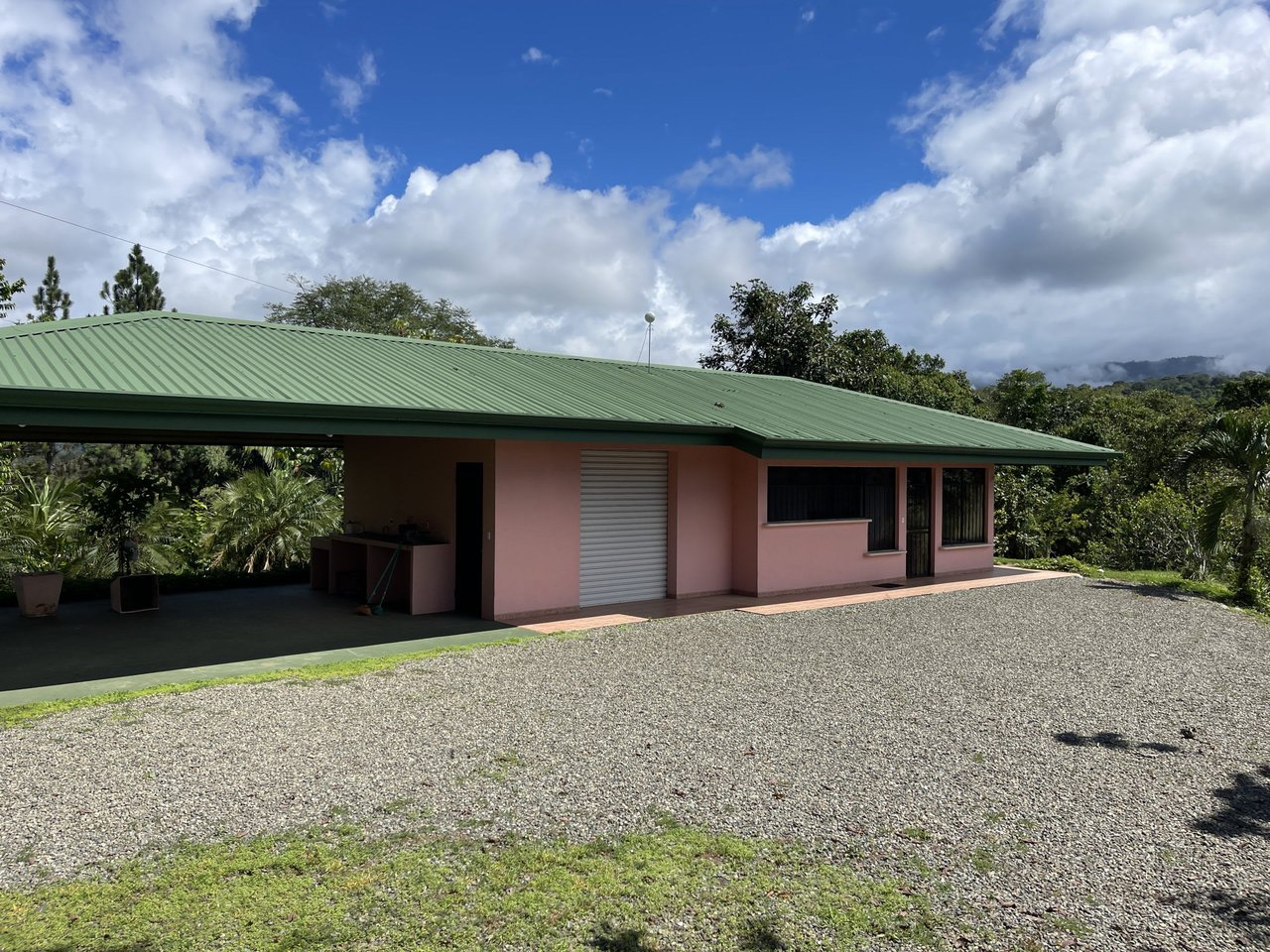 5.2 ACRES – 2 Bedroom Home With 60 Ft Infinity Lap Pool, 1 Bedroom Guest House, Fabulous Ocean View, Mature Fruit Trees!