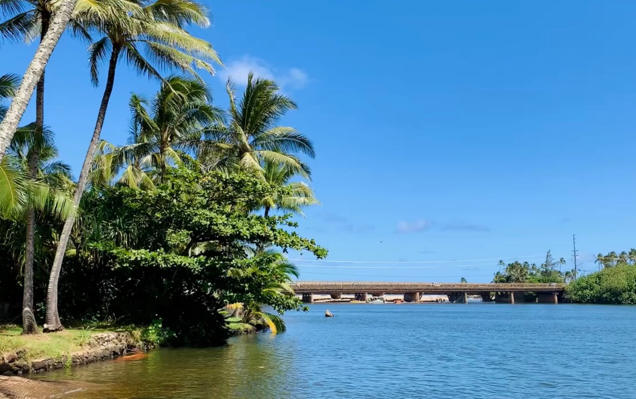 Wailua River Bridge Repair Work