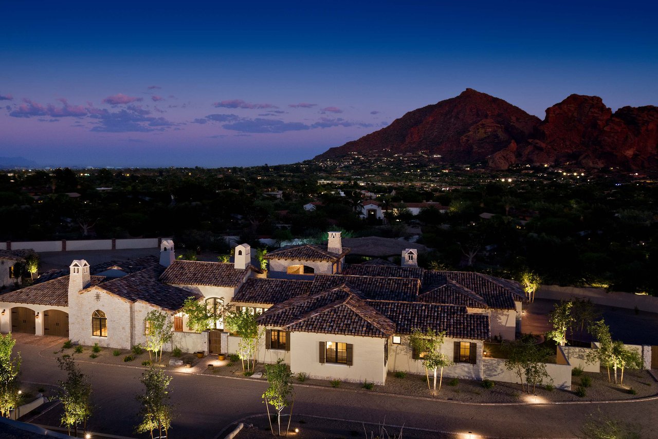 Mediterranean retreat nestled in the heart of Paradise Valley, AZ