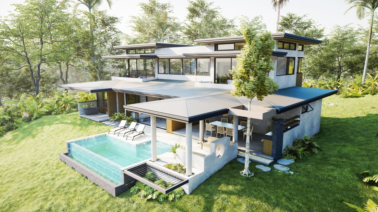Modern Infinity Pool Estate, Ojochal, Puntarenas
