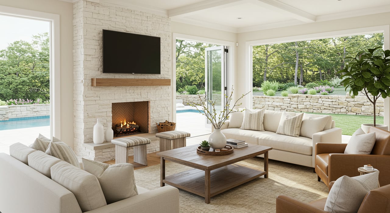 French Country Estate on Secluded Buckhead Lot