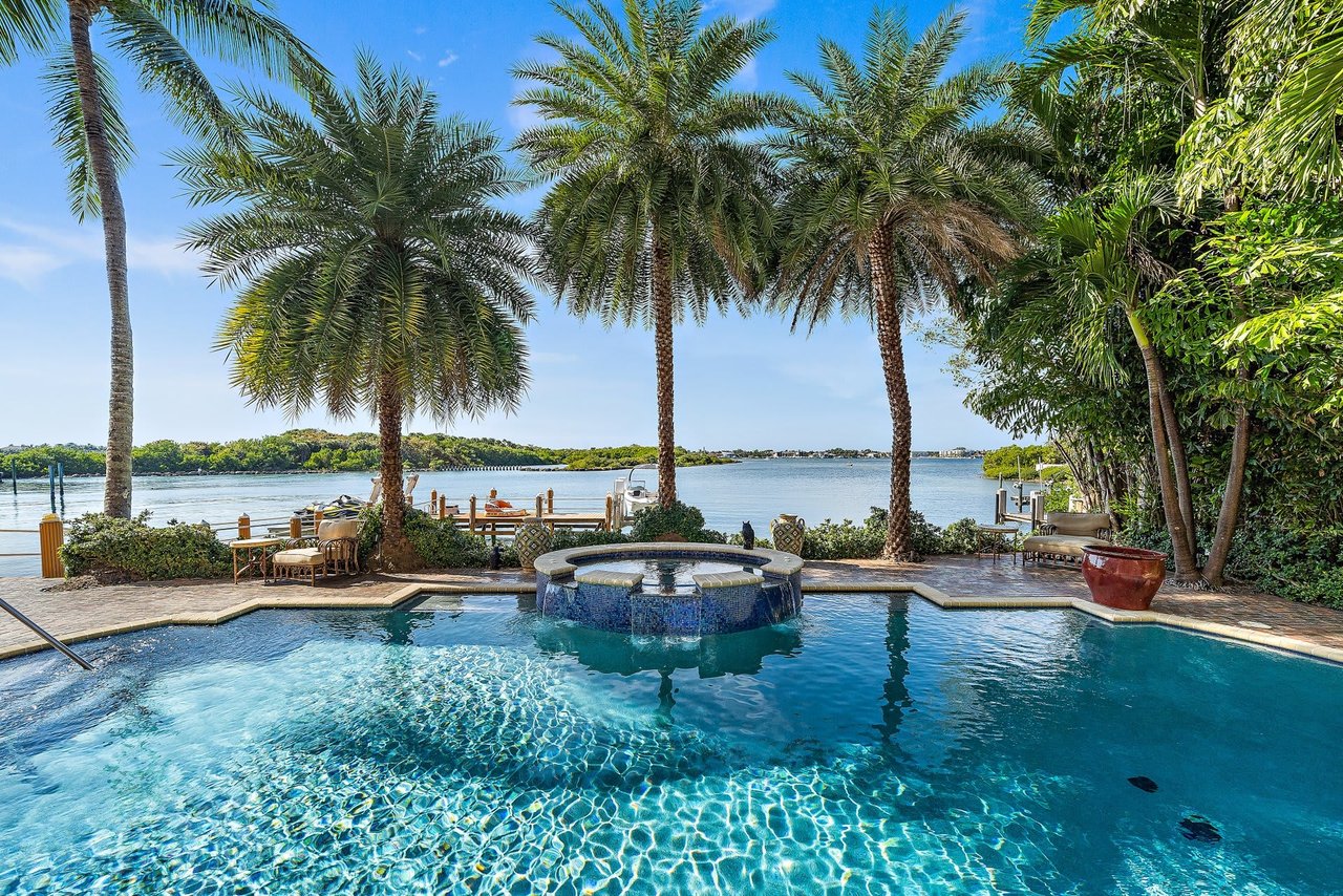 October 2024 | Take a look at this Manalapan estate, featuring frontage on both the ocean and the Intracoastal, which recently sold for $15.6 million