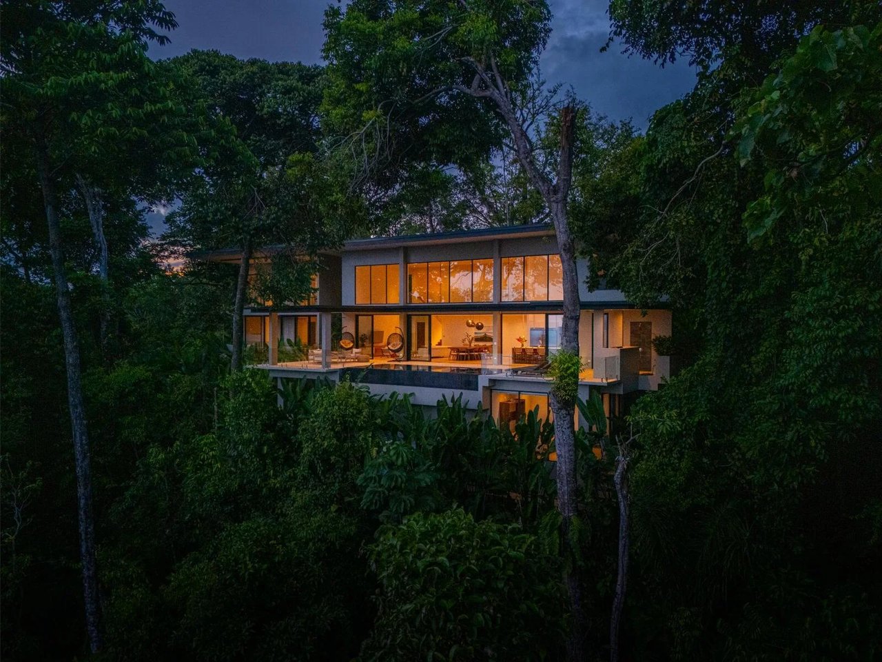 Whale Tail View Ridgetop Home, Uvita, Puntarenas