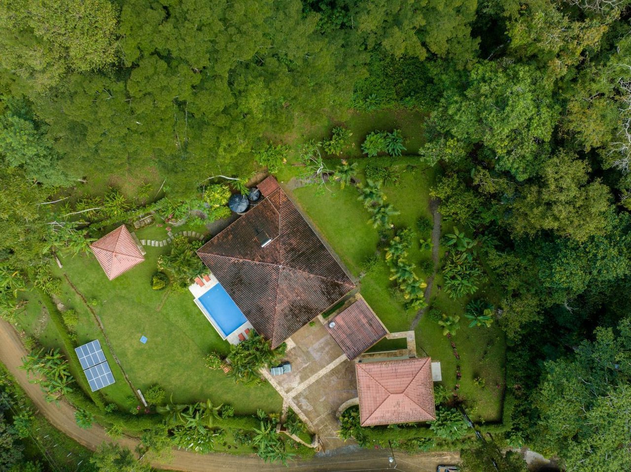Ocean View Home With Rainforest Setting