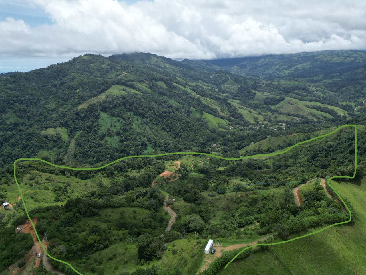 Ocean View Riverfront Acreage, Dominical, Puntarenas