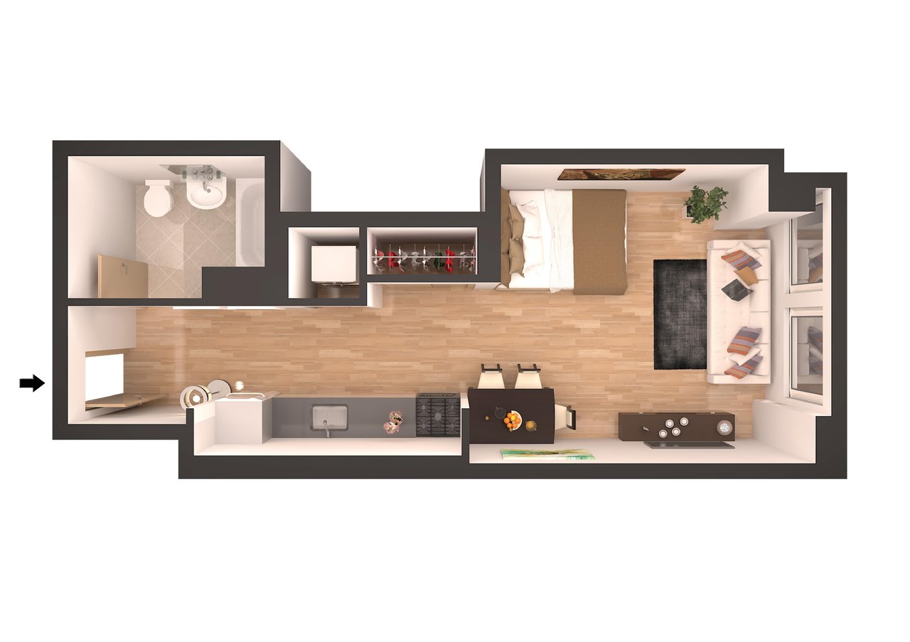 180 Water Street, Apt 2105