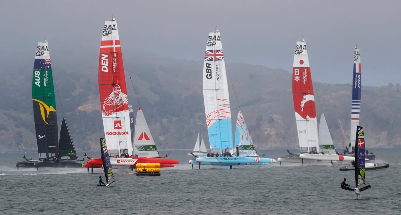 SailGP in San Francisco Bay