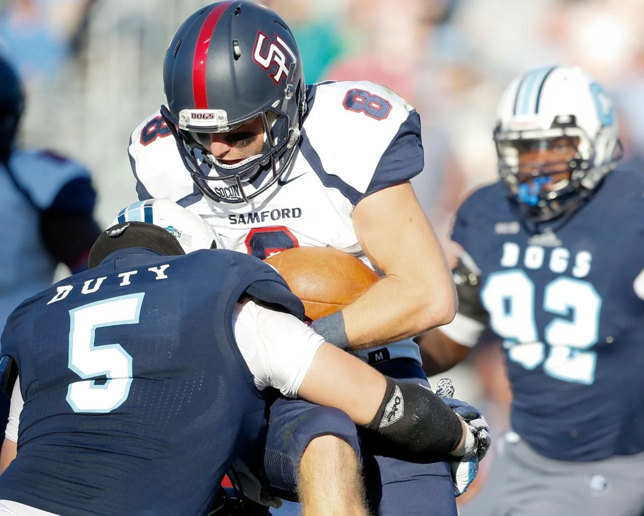 Citadel has lost just once to Samford star Devlin Hodges. Bulldogs aim to keep it that way