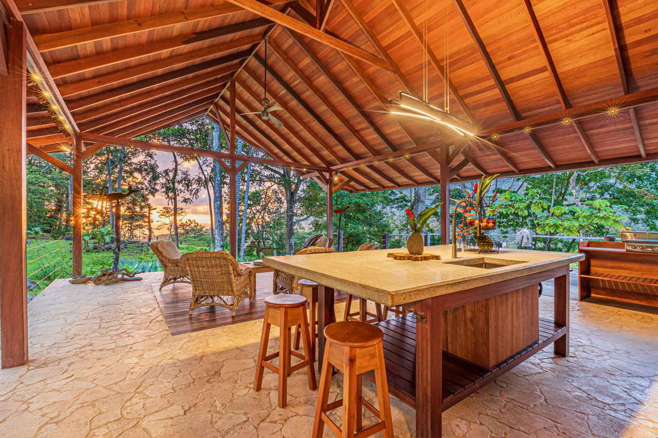 Embrace Harmony in Nature on 12 Acres of Mountain and Ocean view Serenity