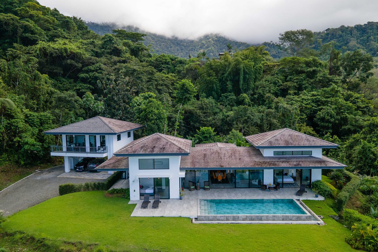 Elegant Estate with Ocean & Jungle Views