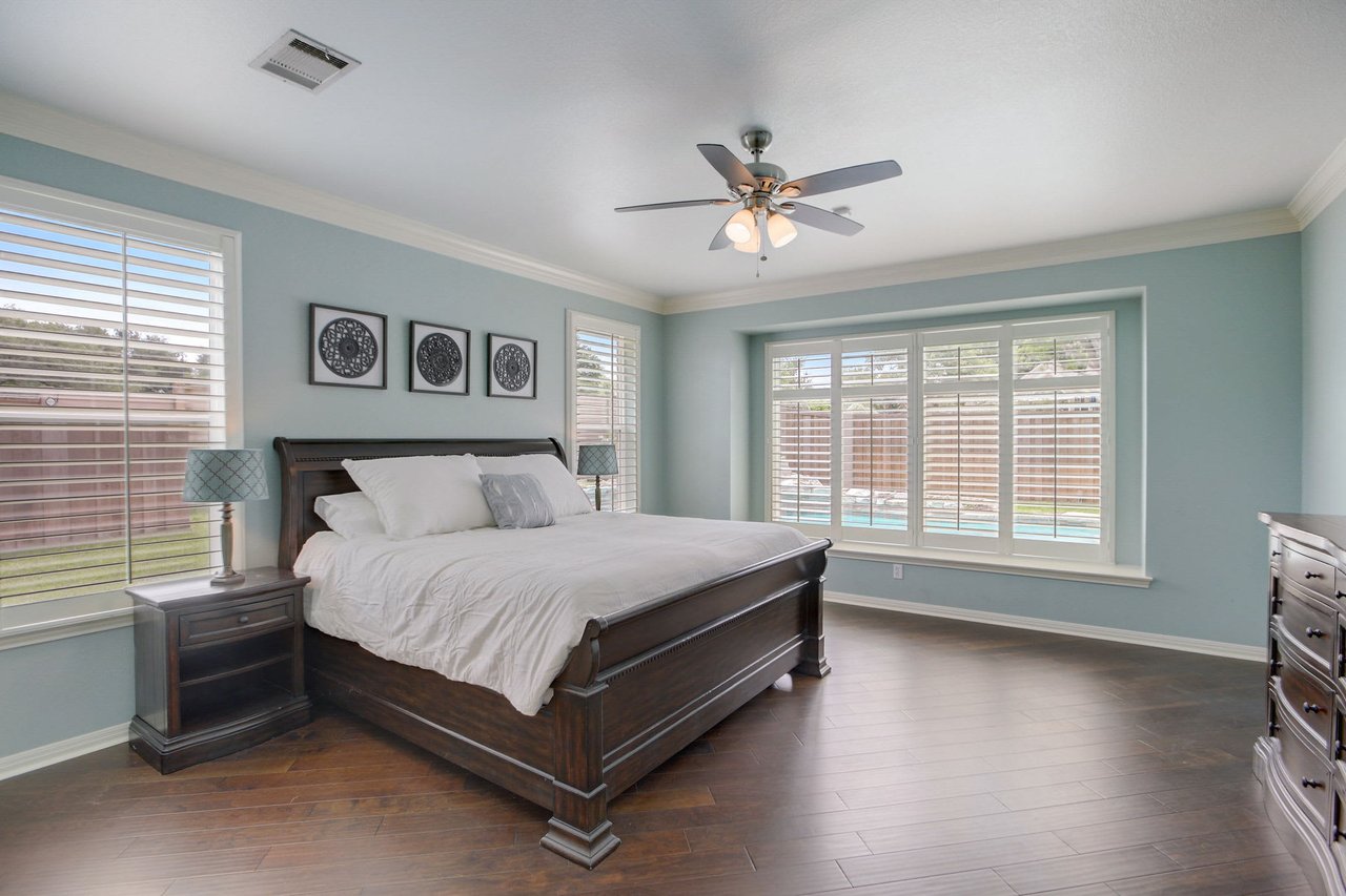 Captivating Cul-de-Sac Home in River Place with Upgrades & Sparkling Pool/Spa!