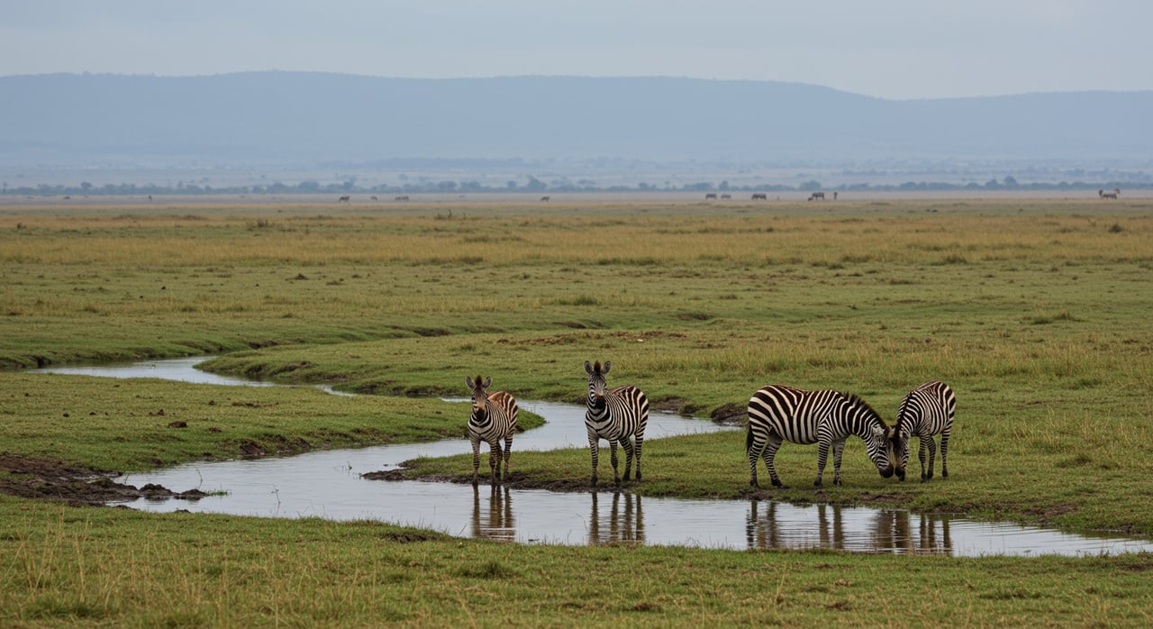 Safari in the Serengeti, Tanzania
