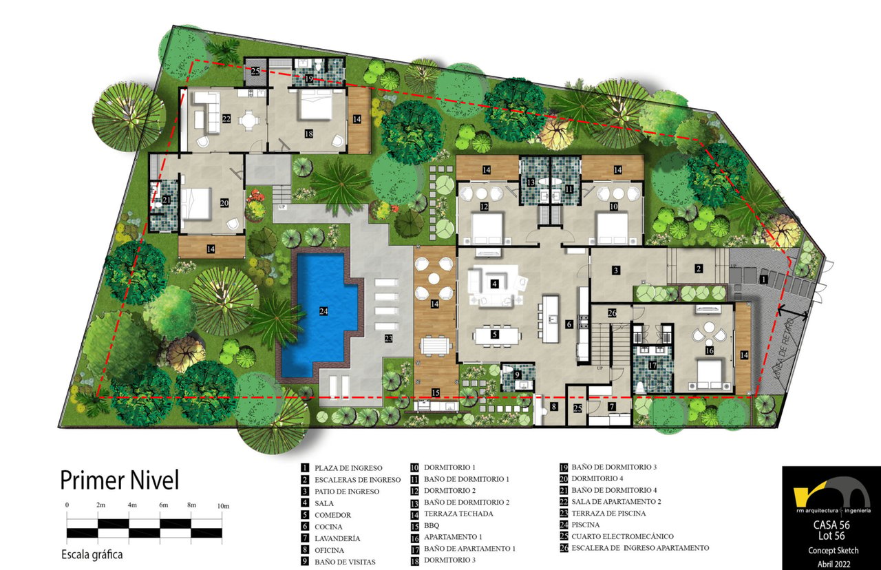 Tropical Modern Pool Residence, Tamarindo, Guanacaste