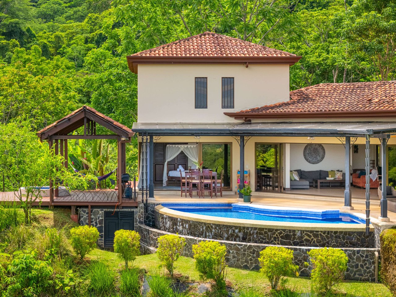 Multi-Home Luxury Estate, With Jungle, Mountain And Ocean Views, Private Waterfalls And Orchards On 71 Acres In Gated Community!