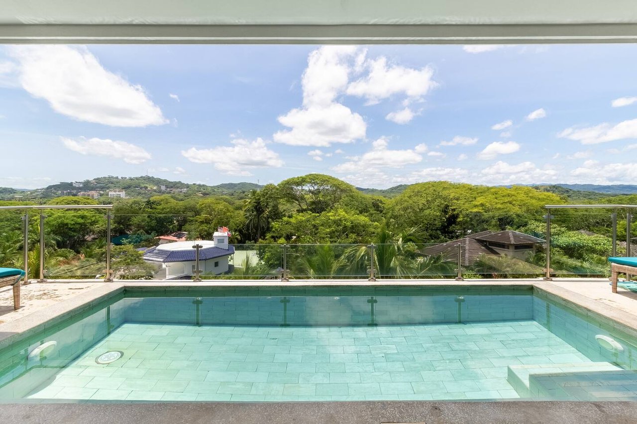Coastal Hilltop Ocean View Home, Tamarindo, Guanacaste