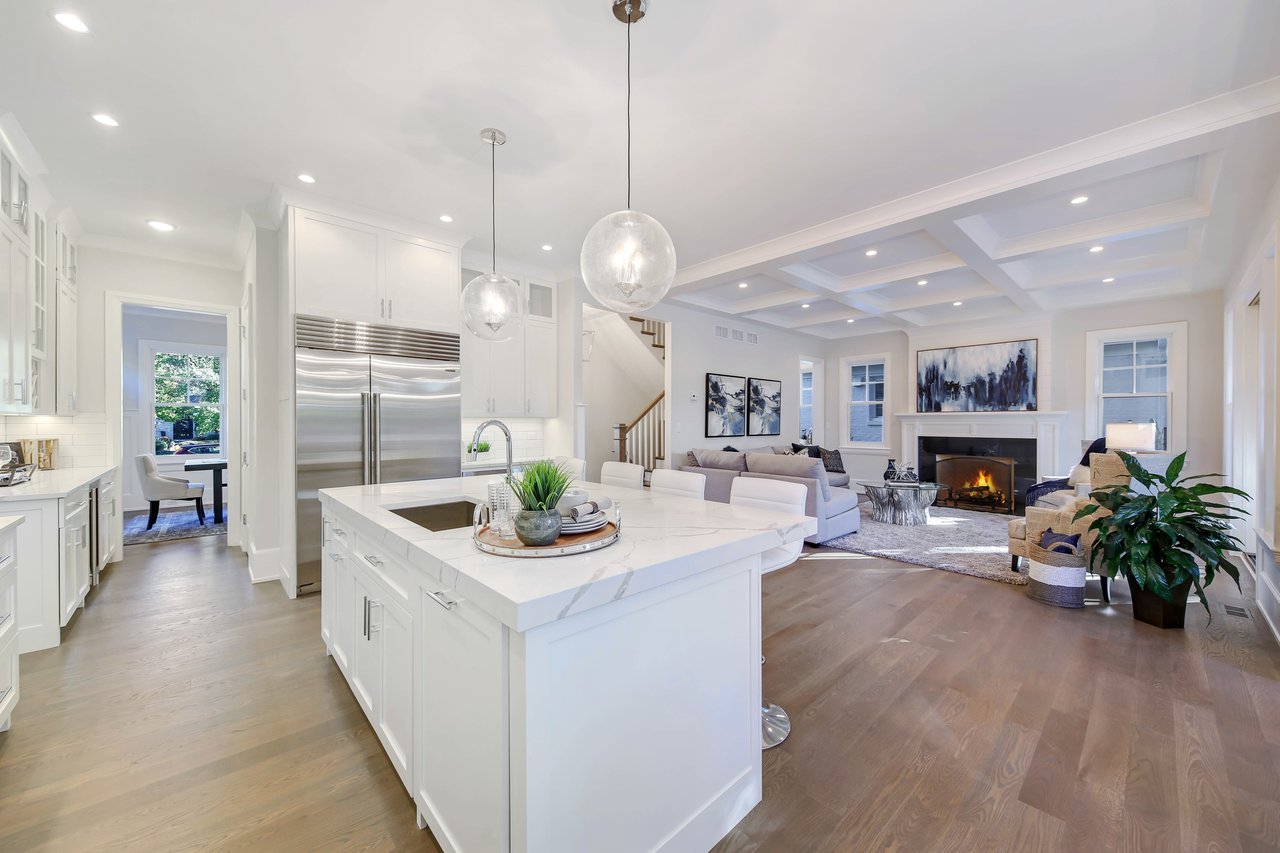 Dressed In The Finest Materials, This New Construction Home By One Of Hinsdale’s Most Reputable Builders
