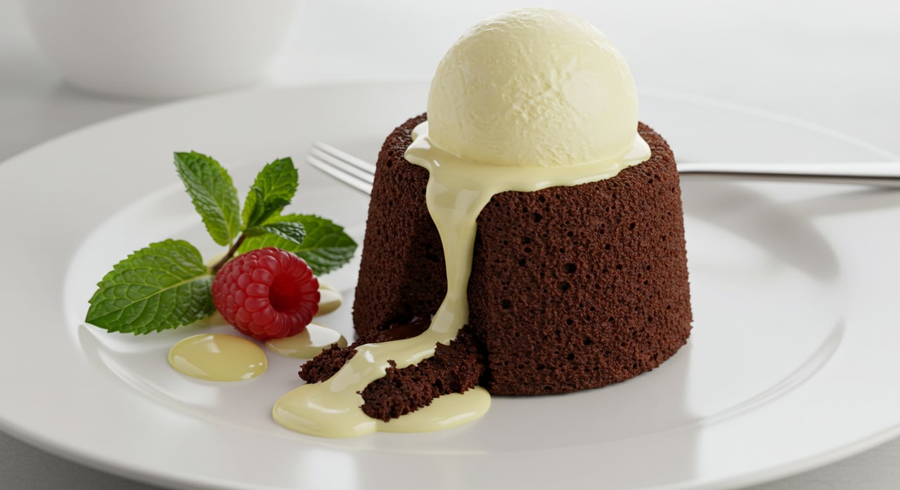 Warm Chocolate Lava Cake