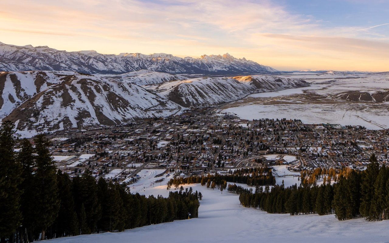 jackson hole view from snow king