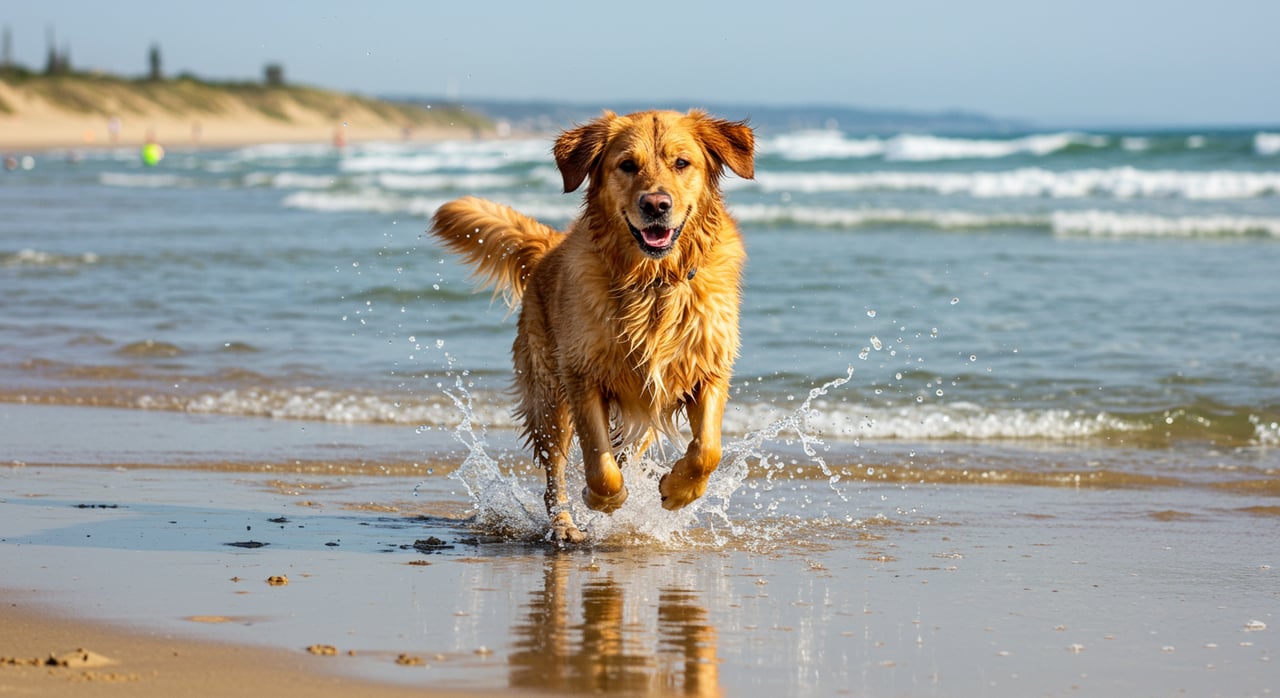 Put Your Paws Up for the Best Dog-Friendly Beaches in Santa Cruz County​