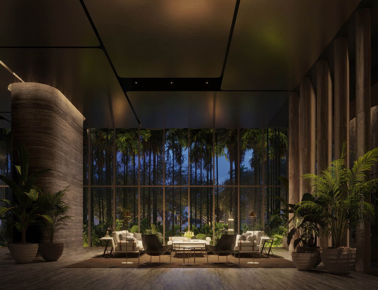 brickell, lobby, Ultra Luxury Living International Real Estate Miami Chicago