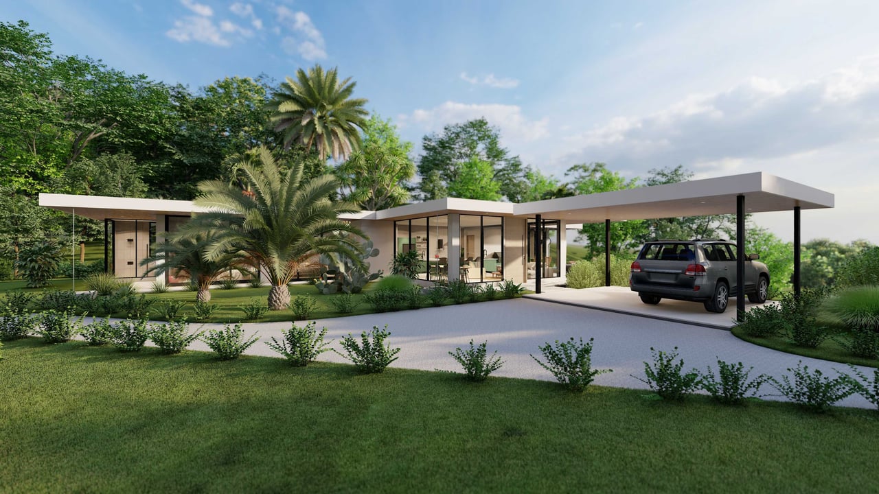 Pre-Construction 3 beds, 3 baths  Home in the Hills of Playa Hermosa with Ocean and Mountains Views 