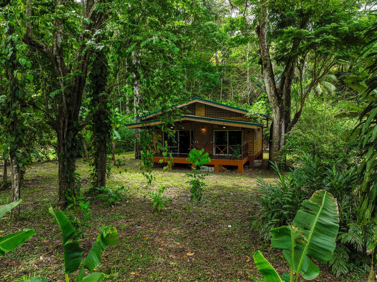 BARU RIVERFRONT HOME CLOSE TO THE BEACH IN DOMINICAL COSTA RICA