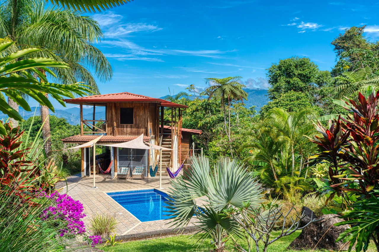 Mountain View Cabin With Pool, Perez Zeledon, San Jose