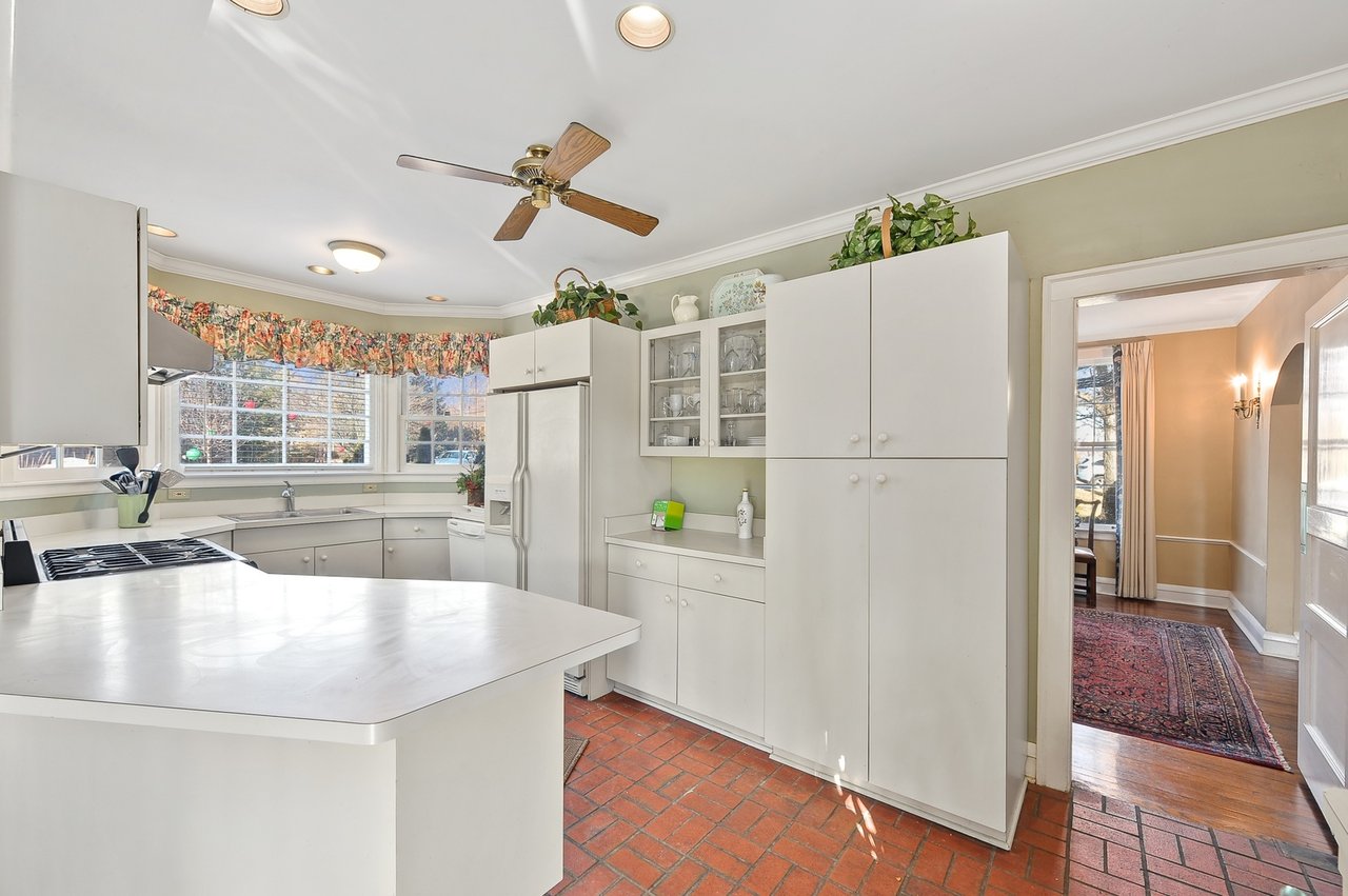 This classic home gives a warm welcome