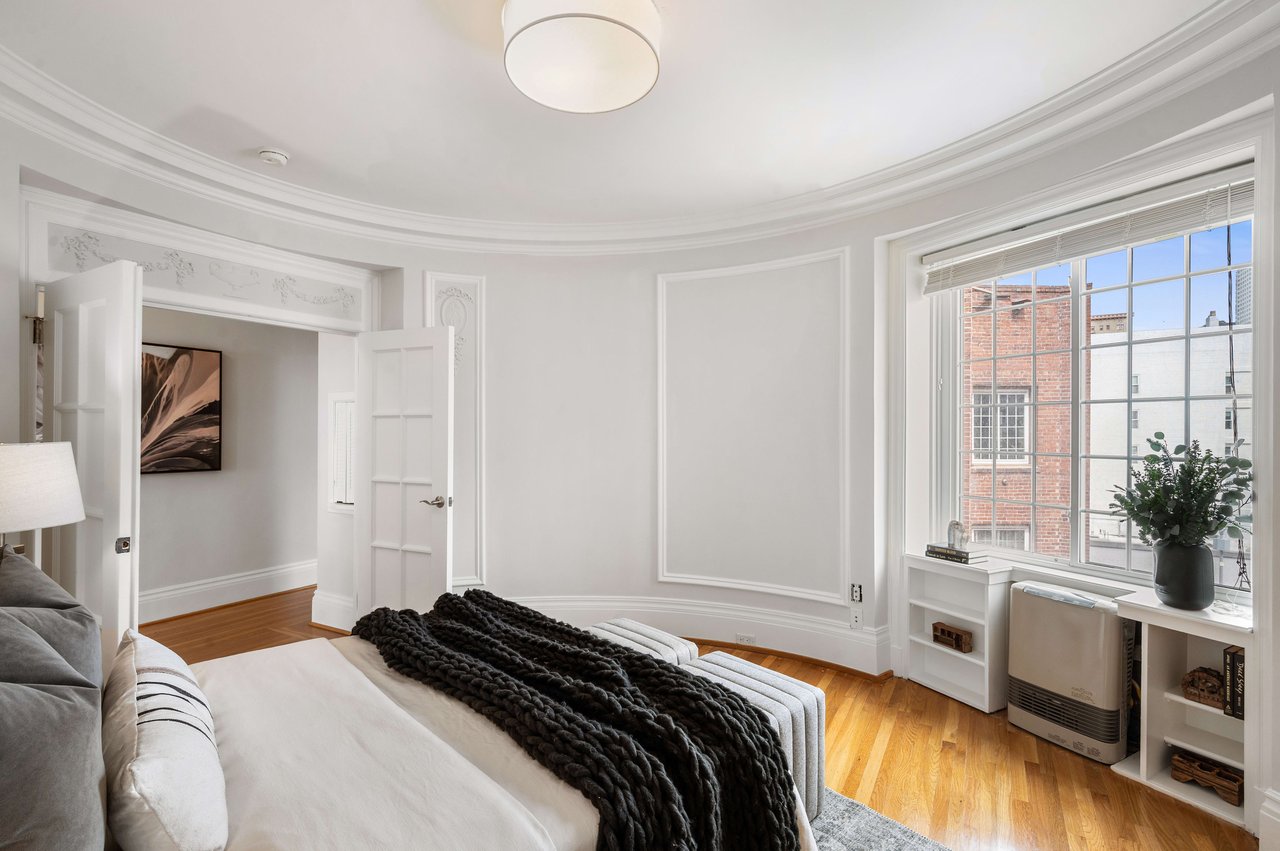 Sunny One Bedroom with Pre-War Style Downtown
