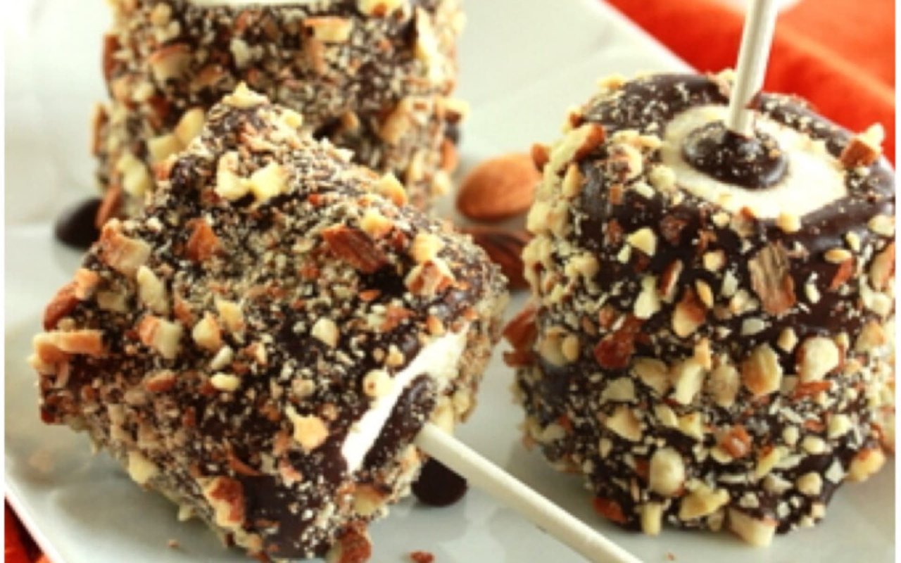 Nutty Buddy Marshmallow Pops