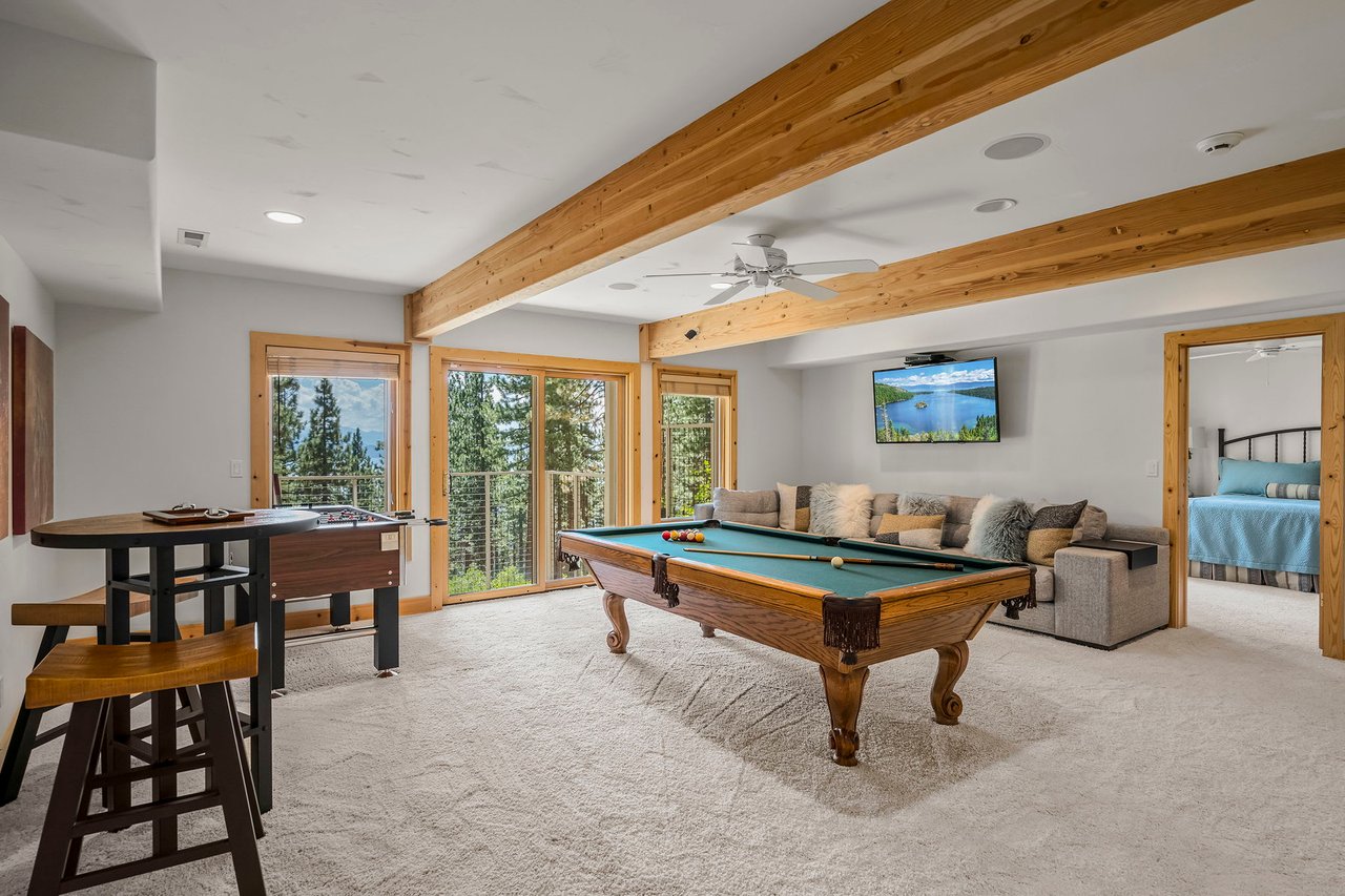 Custom Incline Village Stunner with Lake Tahoe View 